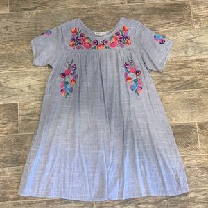 Embroidered dress